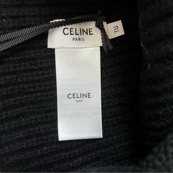 Celine Triomphe Seamless cashmere beanie - Picture 3 of 7